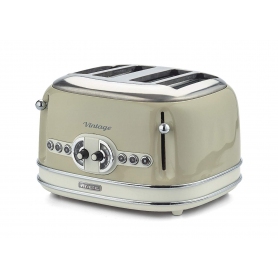 ARIETE AR5603 Vintage 4 Slice Toaster Beige