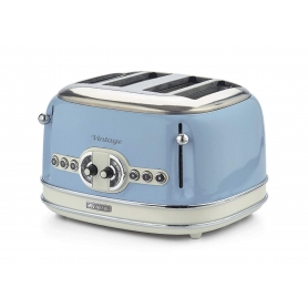 ARIETE AR5605 Vintage 4 Slice Toaster Blue