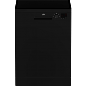 Beko DVN04320B full Size Dishwasher - Black -13 Place Setting