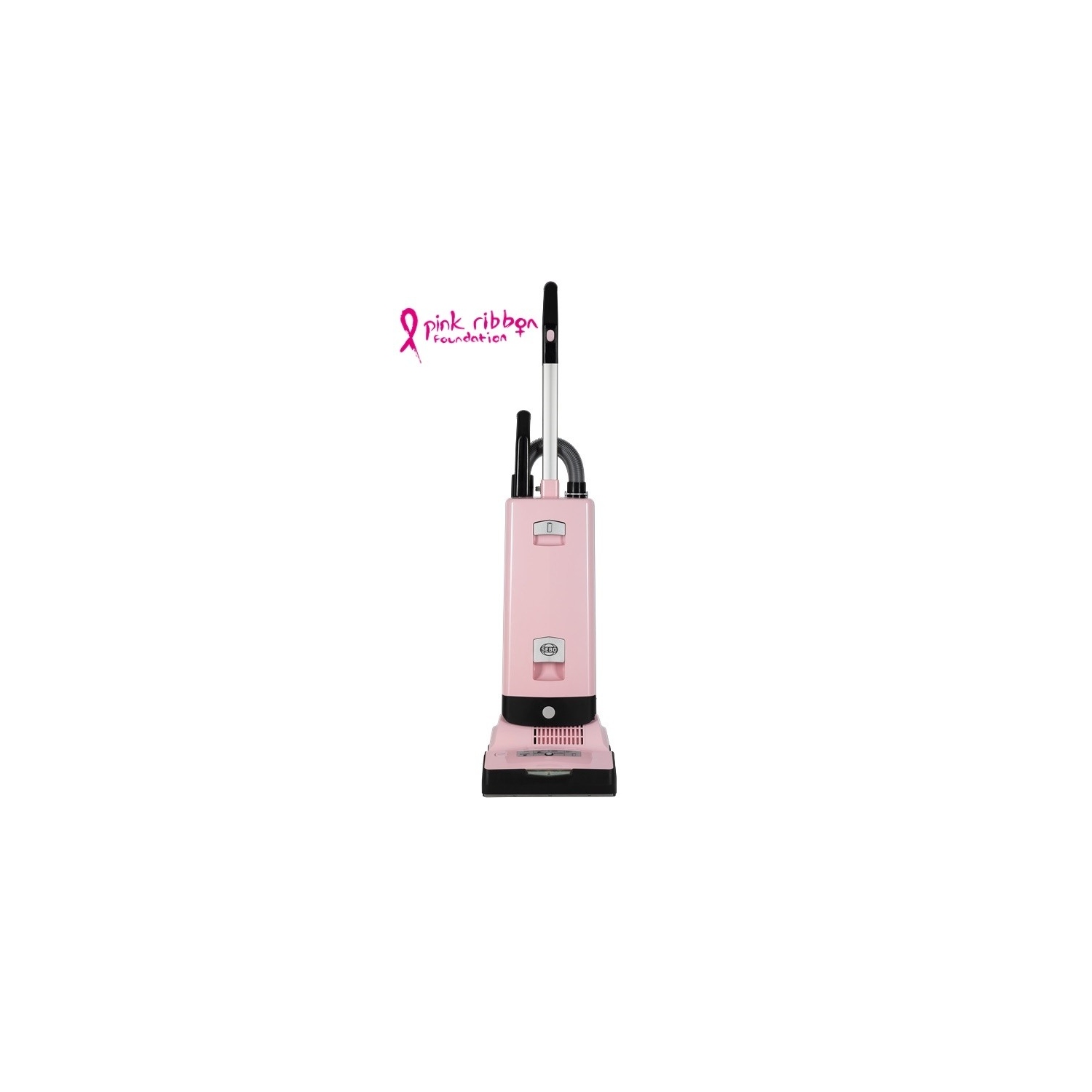 SEBO AUTOMATIC  X7 Pastel Pink ePower Upright Vacuum Cleaner - 0
